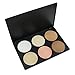 Inviktus Cosmetics Professional 6 Colors Contour Face Power Foundation Makeup Palette