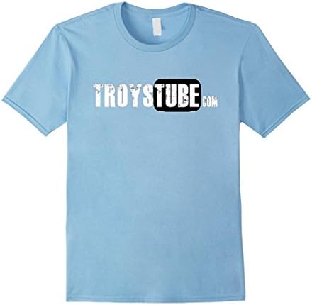 Mens TroysTube t-shrits 2XL Baby Blue