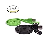 YGDZ 2PC Pebble Time Cable 3.3ft Replacement Magnetic USB Charging Charger Cable Cord for Pebble Time / Time Steel / Time Round Smart Watch