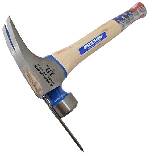 Vaughan & Bushnell CF2P California Framer Hammer with Smooth Face, Straight Handle, 19-Ounce Head
