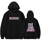 Qaedtls Kpop Blackpink Hoodie Sweater Rose Jisoo Jennie Lisa Sweatshirt Pullover