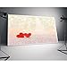 Maijoeyy 7x5ft Valentine's Day Red Love Photography Backdrops Sparkles Photo Studio Background Props 551898808