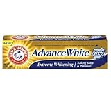 ARM & HAMMER Advance White Baking Soda & Peroxide Toothpaste Extreme Whitening 4.3 oz (Pack of 3) WLM