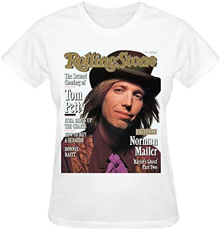 FGEXYZ Personalized Rolling Stone 1991 Magazine Archives Womens T Shirt Cotton O neck White