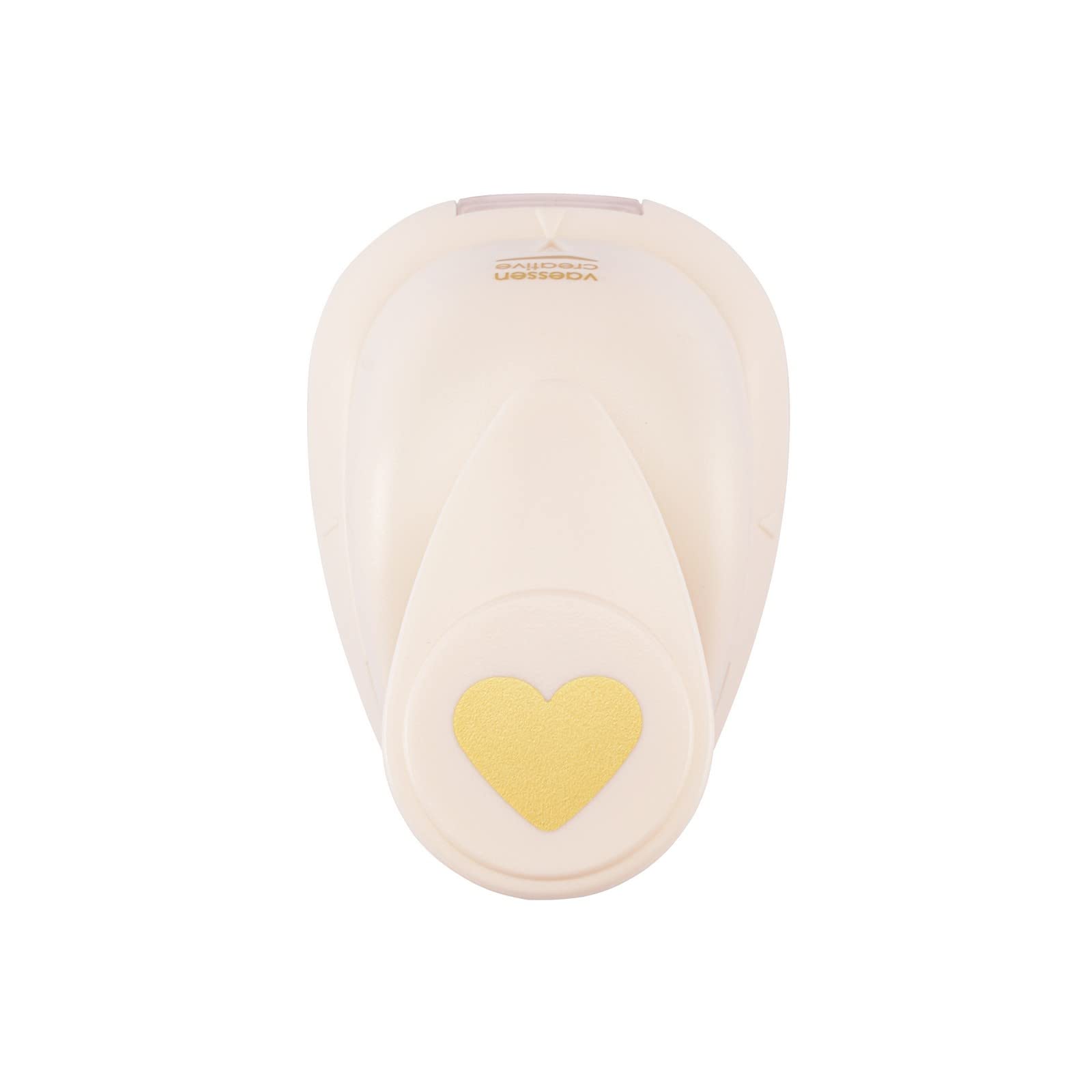 Vaessen Creative Craft Paper Punch - Heart - 1,3 x 1,6 cm - Circle Cutter for Crafting and Card Making