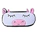 Start Cartoon Plush Portable Pencil Case Pen Bag (Pig)