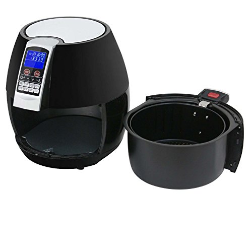 image for Nova Microdermabrasion 3.7 Quart Electric Air Fryer Oil Free Cooking W