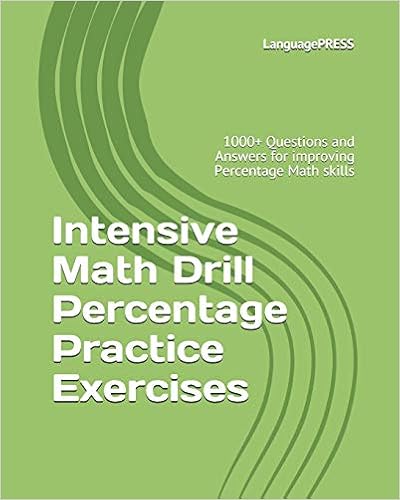 Intensive Math Drill Percentage Practice Exercises: 1000+ ...