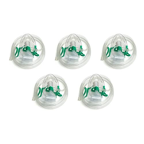 Dealmed NonRebreather Oxygen Mask Oxygen Face Mask With Adjustable