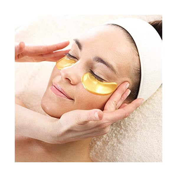 Infinitive-Beauty-10-x-Pack-New-Crystal-24K-Gold-Powder-Gel-Collagen-Eye-Mask-Masks-Sheet-Patch-Anti-Ageing-Aging-Remove-Bags-Dark-Circles-Puffiness-Skincare-Anti-Wrinkle-Moisturising-Moisture-Hydrati Infinitive Beauty - 10 x Pack New Crystal 24K Gold Powder Gel Collagen Eye Mask Masks Sheet Patch, Anti Ageing Aging…