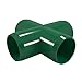 FORMUFIT F001CRX-GR-4 Cross PVC Fitting, Furniture Grade, 1