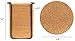 Olivia & Aiden Cork Coasters Set | 24 Piece Set | Round Thick, Super Absorbent | Fits Cups, Mugs, Wine Glasses | Heat-Resistant Counter and Table Protection | Includes Metal Coaster Holder