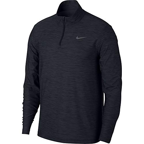 Nike Men's Breathe Dry Quarter Zip Long Sleeve Shirt 