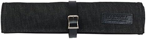 Tool Roll - Waxed Denim - Black - Made in USA