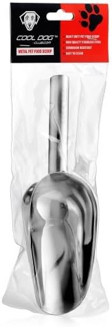 Cool Dog Pet Stainless Steel Food Scoop