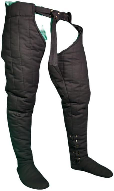2 Vendajes De Pantorrilla Vikingos De 420 Cm Para Hombre | Puttees Largas De Algodón Para LARP, Cosplay Y Disfraces Medievales