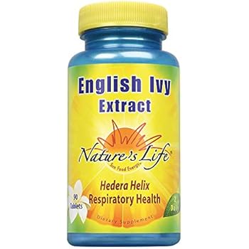 Amazon.com: Nature's Life English Ivy Leaf Extract Tablets, 136 Mg, 90