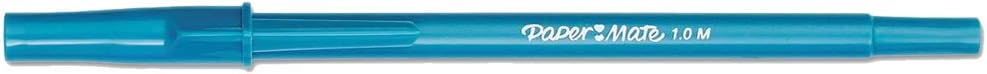 16 x Papermate Write Bros Classic Ballpoint Stick Pen, 1.0mm Medium Point, Blue Barrel/Blue Ink - Loose in Plain Packaging - Image 4