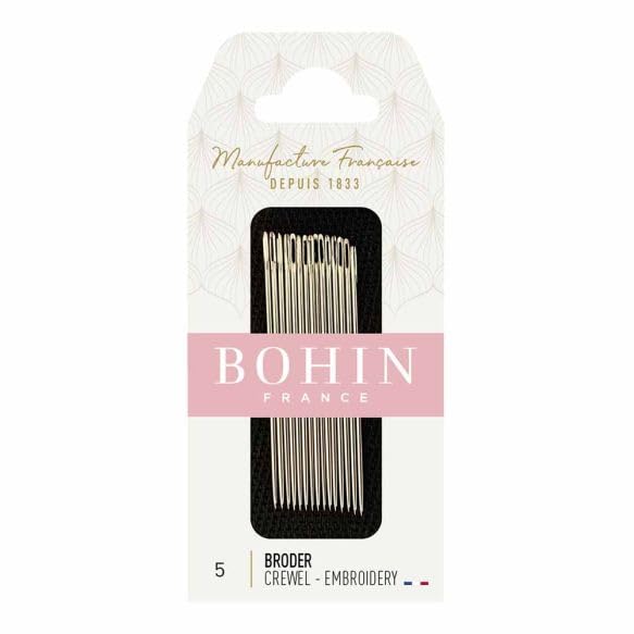 Bohin Needles, Silver, No.5