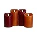 Set of 2 Luminara Primitive Flameless Candles: 3.5