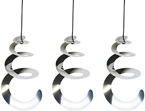 Amazon Com 3 Pack Scare Birds Away Hanging Spiral Bird