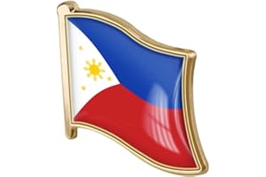 vmcoatdu Country Flag Pin Badge International Travel Brooch Metal Alloy Souvenir Pin for Hat Clothes Backpack