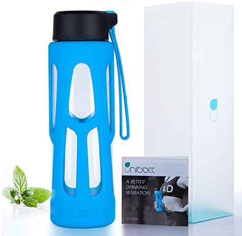 Sport Water Bottle,Unibott(TM) 12oz Tritan Water Bottles BPA Free Lead Proof for Outdoors Cycling Camping School Kids-Wide Mouth 360ml
