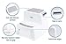 2 Step Stool for Kids | Slip Resistant Soft Grip for Safety | Toddler Two Step Stool for Kitchen, Bathroom and Toilet Potty Easy Training | Dual Height and Wide Step with Carrying Handles (2 Pack)