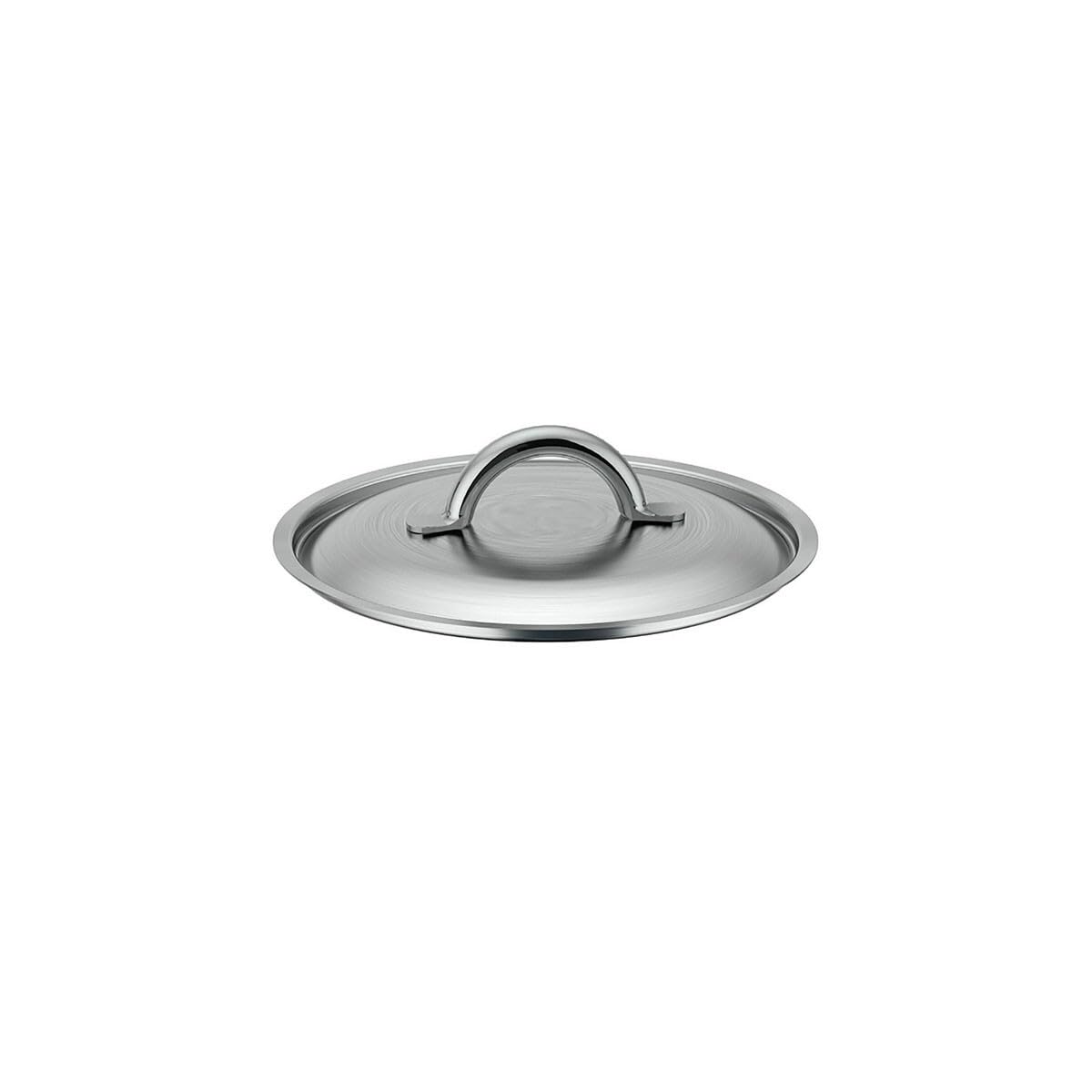 De Buyer - PRIM'APPETY Brushed Stainless Steel lid - 28 cm - PFAS Free, Durable 18/10 Stainless Steel, Comptabile with The Entire PRIM'APPETY Range, Various diameters Available, from 14 to 36 cm,
