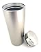 Stash Jar - Airtight Smell Proof Aluminum Herb Container Waterproof, Scent Lock Odor Protection. Beautiful Discreet Metal Design. Store Herbs and Spices Securely (Silver)