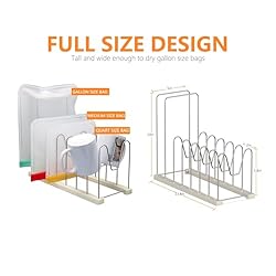 Peekia Reusable Bag Drying Rack,Silicone Bag Drying