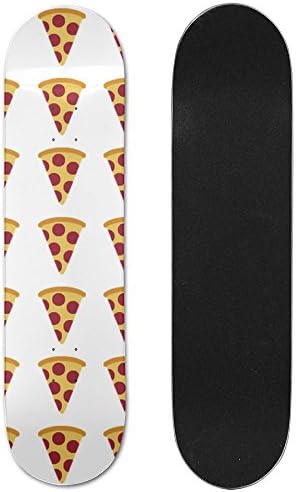 Emoji Pizza Skateboard Deck - Deck Only