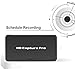 Eleshroom HD 1080P Video Capture, Schedule Recording Video Capture HDMI/AV/Ypbpr Live Streaming & Gameplay Video Recorder, Compatible Blu-ray PS3 PS4 Xbox One 360 Nintendo Switch Wii (Black)thumb 3