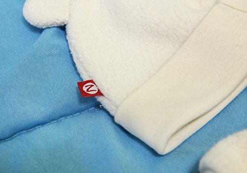 Zutano Newborn Unisex-Baby Fleece Bootie, Cream, 6 Months