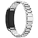 Maxjoy Samsung Gear Fit 2 Band, Milanese Loop Replacement Bands Stainless Steel Bracelet Metal Watch Strap with Magnet Clasp for Samsung Gear Fit2 SM-R360 Smart Watch