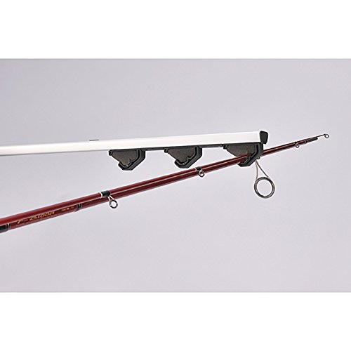 INNO IF6 Dual Hold Internal Overhead Fishing Rod Rack - Holds 5 Rods (Chrome) - Thumbnail 3