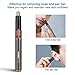 Nose Hair Trimmer, Electric Nose Ear Hair Trimmer for Men Women, Double Edge Blades, Painless Trimming, Gray (Silver)