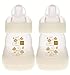 MAM Gift Set, Best Pacifiers and Baby Bottles for Breastfed Babies, 
