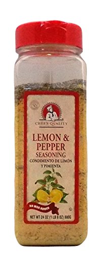 Chef s Quality Lemon and Pepper Seasoning 24 OZ