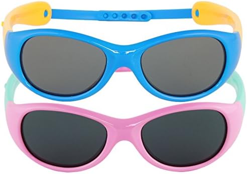 Boys Girls Kids Infant Polarized UV Protection Sunglasses (Set of 2) NSS0701set1