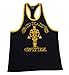 Golds Gym Men's Classic Logo Ringer Tank Top