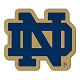 NCAA Notre Dame 77757011 Premium Acrylic Carded Magnet, Small, Black