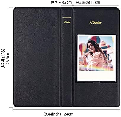 Polaroid photo album with large movie-themed prints.