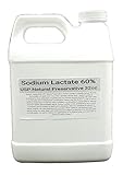 Sodium Lactate 60% USP Natural Preservative 32oz