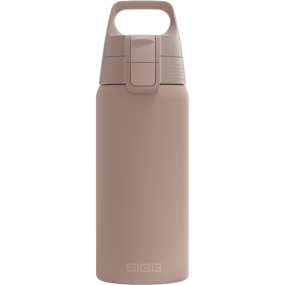 SIGG - Insulated Water Bottle - Shield Therm One - Suitable for Carbonated Beverages - Leakproof - Dishwasher Safe - BPA Free - 90% Recycled Stainless Steel - 0,5L / 0,75L / 1L
