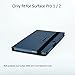Case for Surface Pro 1st/ Surface Pro 2 - SHEROX Premium Folio Case Cover with Stand for Microsoft Surface Pro 1st/ Surface Pro 2 (10.6