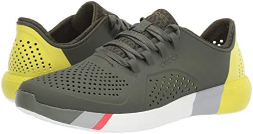 crocs literide pacer army green