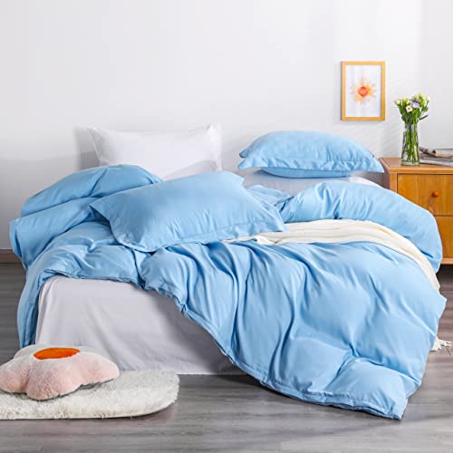 NTBAY Twin Microfiber Duvet Cover Set