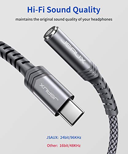 4 Headphone+Adapter+JSAUX+Compatible+Samsung