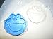 SESAME STREET ELMO COOKIE MONSTER BIG BIRD CHARACTERS SET OF 3 SPECIAL OCCASION COOKIE CUTTERS FONDANT BAKING TOOL 3D PRINTED USA PR1005